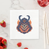Samurai Oni Skull Servet (Insitu)