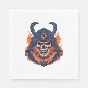 Samurai Oni Skull Servet