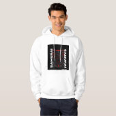 Samurai-ontwerp Hoodie (Voorkant volledig)