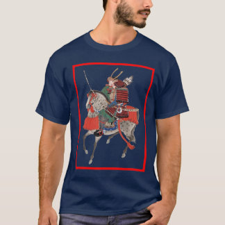 samurai op paard t-shirt