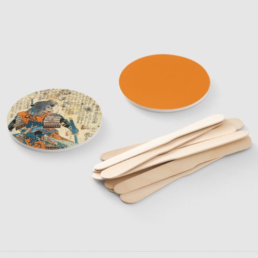 Samurai Orenji Handwaaier (Niet-gemonteerd)