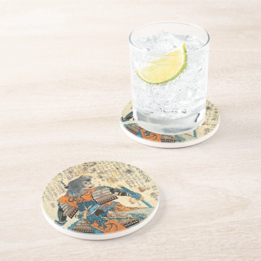 Samurai Orenji Onderzetter (Zijkant)