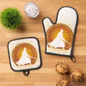 samurai ovenwant & pannenlap set (Top down)