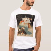 Samurai Painting c. jaren '1800 T-shirt (Voorkant)