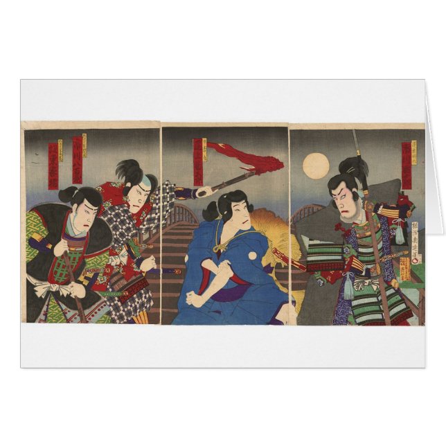 Samurai Painting, Circa 1896 (Voorkant Horizontaal)