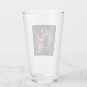 Samurai Painting Glass Tumbler (Achterkant)