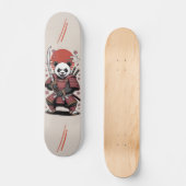 Samurai Panda Bear warrior Skateboard (Voorkant)