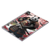 Samurai Panda in het traditionele Chinese landscha Notitieboek (Linkerzijde)