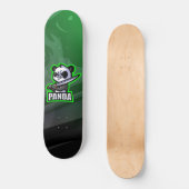 Samurai Panda Mascot Esport Skateboard (Voorkant)