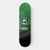 Samurai Panda Mascot Esport Skateboard (Voorkant)