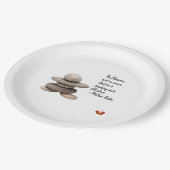 Samurai Papieren Bordje (Gekanteld)