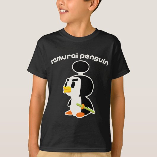 Samurai Penguin T-shirt (Voorkant)