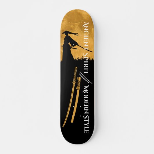 Samurai Persoonlijk Skateboard (Voorkant)