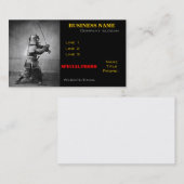 Samurai Photo visitekaartje (Voorkant / Achterkant)