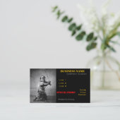 Samurai Photo visitekaartje (Staand voorkant)