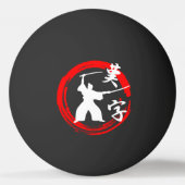 Samurai Pingpongbal (Achterkant)