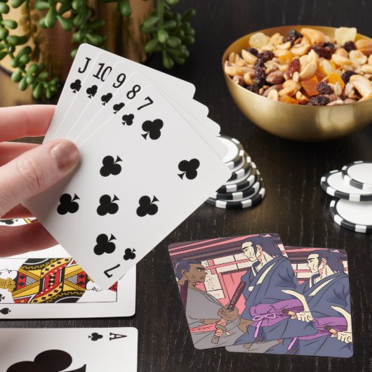 samurai pokerkaarten (Insitu)