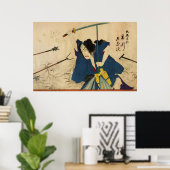 Samurai Poster (Thuiskantoor)