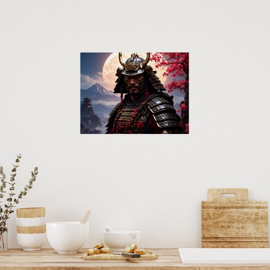 Samurai Poster (Keuken)