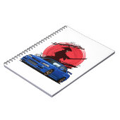 Samurai R34 Japanse auto Notitieboek (Linkerzijde)