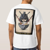 Samurai Ramen T-Shirt - Strijder van het BrotT-Shi (Achterkant)