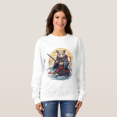 Samurai Rat Dames Hoodies & Sweatshirts (Voorkant volledig)