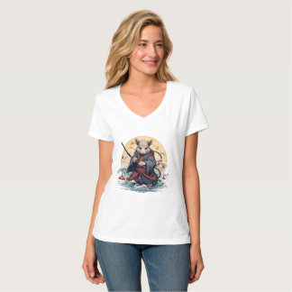 Samurai Rat Dames T-Shirts
