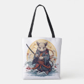 Samurai Rat Dames Tote Tassen (Achterkant)