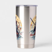 Samurai Rat  Geïsoleerde Drinkbeker (Links)