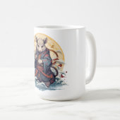 Samurai Rat  Koffiemok (Voorkant rechts)