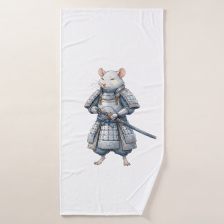 Samurai Rat krijger Badhanddoek