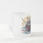 Samurai Rat  Matglas Koffiemok (Voorkant links)