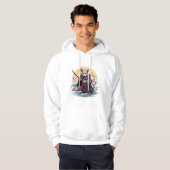 Samurai Rat Men's Hoodies & Sweatshirts (Voorkant volledig)