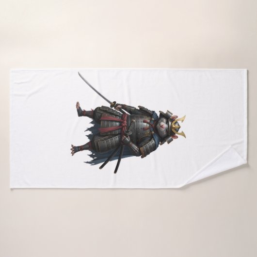  Samurai Rat warrior  Badhanddoek (Badhanddoek)