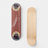 Samurai rat warrior Skateboard (Voorkant)