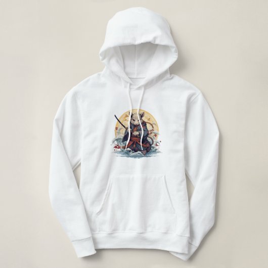 Samurai Rat Women's Hoodies & Sweatshirts (Design voorkant)