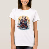 Samurai Rat Women's T-Shirts (Voorkant)
