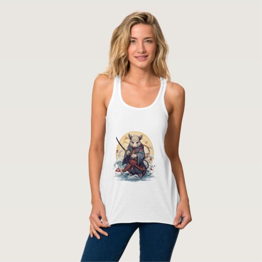 Samurai Rat Women's Tank Tops (Volledige Voorkant)