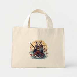 Samurai Rat Women's  Tote Bags Mini Tote Bag