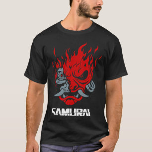 Samurai Retro Japanse games 2077 Art Gam T-shirt