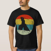 SAMURAI retro silhouet 70s T-shirt (Voorkant)