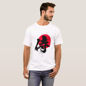 SAMURAI - RISING SUN - KANJI T-SHIRT (Voorkant volledig)