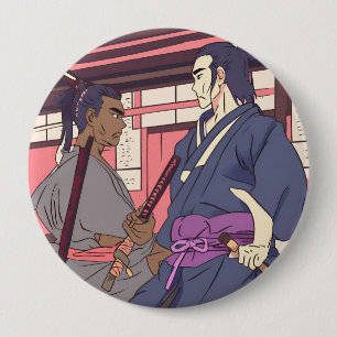 samurai ronde button 4,0 cm