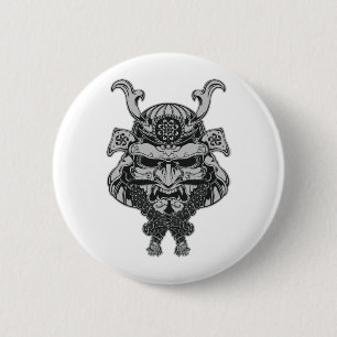 Samurai Ronde Button 5,7 Cm
