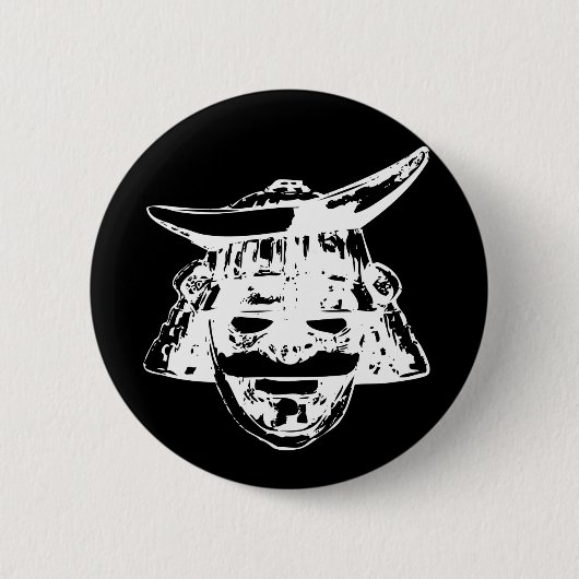 Samurai Ronde Button 5,7 Cm (Voorkant)