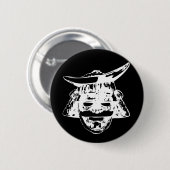 Samurai Ronde Button 5,7 Cm (Voorkant /achterkant)