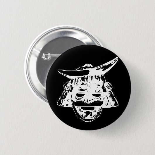 Samurai Ronde Button 5,7 Cm (Voorkant /achterkant)