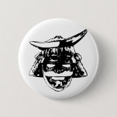Samurai Ronde Button 5,7 Cm (Voorkant)
