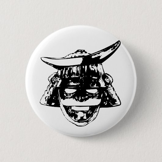 Samurai Ronde Button 5,7 Cm (Voorkant)