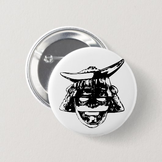 Samurai Ronde Button 5,7 Cm (Voorkant /achterkant)